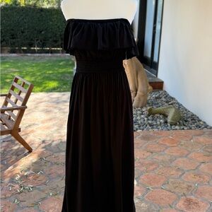 Old Navy Elegant Black Off-Shoulder Dress